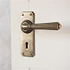 Bromley Handle, Ilkley Keyhole Plate, Antiqued Brass