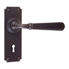 Bromley Handle, Ilkley Keyhole Plate, Beeswax