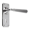 Bromley Handle, Ilkley Keyhole Plate, Nickel