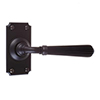 Bromley Handle, Ilkley Short Plate, Matt Black