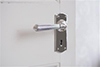Bromley Handle, Nowton Keyhole Plate, Nickel
