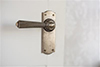 Bromley Handle, Nowton Plain Plate, Antiqued Brass