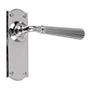 Bromley Handle, Nowton Plain Plate, Nickel