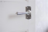 Bromley Handle, Nowton Short Plate, Nickel