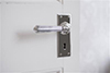 Bromley Handle, Ripley Keyhole Plate, Nickel