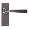 Bromley Handle, Ripley Plain Plate, Polished