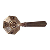 Bromley Handle, Shaftesbury Plate, Antiqued Brass