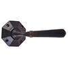 Bromley Handle, Shaftesbury Plate, Matt Black