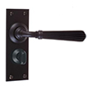 Bromley Handle, Bristol Privacy Plate, Matt Black