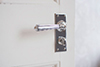 Bromley Handle, Bristol Privacy Plate, Nickel