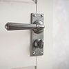 Bromley Handle, Bristol Privacy Plate, Polished