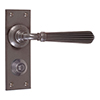 Bromley Handle, Bristol Privacy Plate, Polished