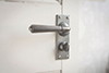 Bromley Handle, Bristol Privacy Plate, Polished