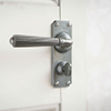 Bromley Handle, Ilkley Privacy Plate, Polished