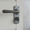 Bromley Handle, Nowton Privacy Plate, Polished