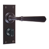 Bromley Handle, Ripley Privacy Plate, Matt Black