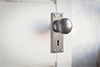 Holkham Door Knob, Bristol Keyhole Plate, Polished