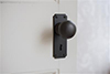 Holkham Door Knob, Ilkley Keyhole Plate, Beeswax