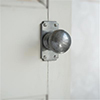 Holkham Door Knob, Ilkley Short Plate, Polished