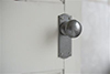 Holkham Door Knob, Nowton Plain Plate, Polished