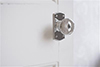 Holkham Door Knob, Nowton Short Plate, Nickel