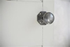 Holkham Door Knob, Shaftesbury Plate, Polished