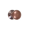 Holkham Door Knob, Rowley Plate, Heritage Copper