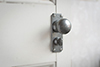 Holkham Door Knob, Ilkley Privacy Plate, Polished