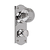 Reeded Door Knob, Nowton Privacy Plate, Nickel