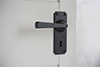 Manson Handle, Ilkley Keyhole Plate, Matt Black