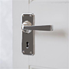 Manson Handle, Ilkley Keyhole Plate, Nickel