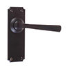 Manson Handle, Ilkley Plain Plate, Matt Black