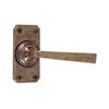 Manson Handle, Ilkley Short Plate, Antiqued Brass