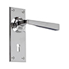 Manson Handle, Ripley Keyhole Plate, Nickel