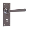 Manson Handle, Ripley Keyhole Plate, Polished