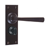 Manson Handle, Bristol Privacy Plate, Matt Black