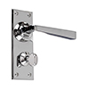 Manson Handle, Bristol Privacy Plate, Nickel