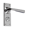 Manson Handle, Bristol Privacy Plate, Nickel