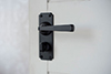 Manson Handle, Ilkley Privacy Plate, Matt Black