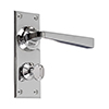 Manson Handle, Ripley Privacy Plate, Nickel