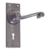 Regency Handle, Bristol Keyhole Plate, Polished