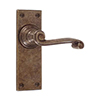 Regency Handle, Bristol Plain Plate, Antiqued Brass