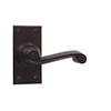 Regency Handle, Bristol Short Plate, Matt Black