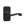 Regency Handle, Ilkley Short Plate, Matt Black