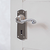 Regency Handle, Nowton Keyhole Plate, Nickel