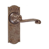 Regency Handle, Nowton Plain Plate, Antiqued Brass