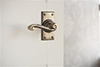 Regency Handle, Ripley Short Plate, Antiqued Brass
