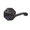 Regency Handle, Shaftesbury Plate, MattBlack