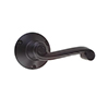 Regency Handle, Rowley Plate, Matt Black