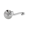 Regency Handle, Rowley Plate, Nickel